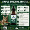 Oxy-Cat ingredients and usage instructions featuring sodium chlorite, reverse osmosis water, oral dosing, topical use, ear support, and respiratory support.