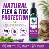 Natural Flea-eX flea and tick spray for cats that kills and repels fleas, ticks, and mosquitoes without harsh chemicals while remaining safe for cats, homes, and families.