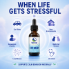 Cat Calm stress relief supplement for cats helping with car rides, separation anxiety, new environments, loud noises, vet visits and multi-cat tension.