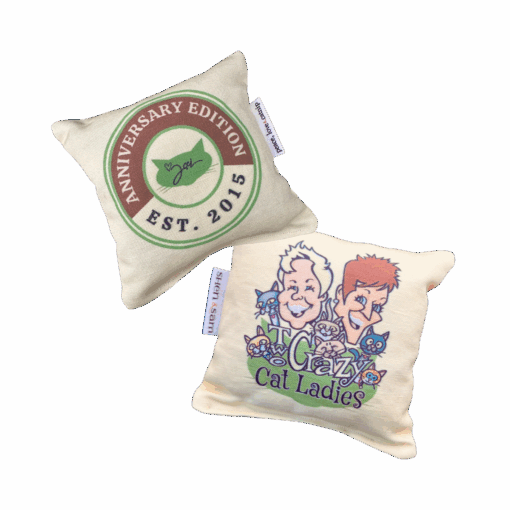 BEST CAT TOY IN THE UNITED STATES. LIMITED EDITION OF OUR 2025 Kitty Crack Pillow!