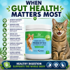 Complete Cat Probiotics supports cats with digestive upset, sensitive stomachs, antibiotic recovery, immune support, allergies, liver support, and senior cat gut health.
