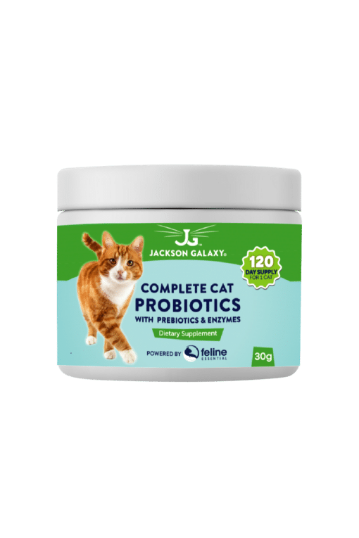 Probiotics for cats made specifically to help digestive health in felines. Contains both prebiotics and digestive enzymes as well as probiotics and is microencapsulated, insuring that the good bacteria is not destroyed while moving through the stomach acid of cats. Best probiotic for cats available.