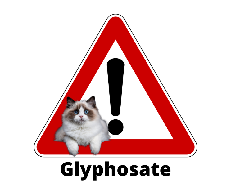 The dangers of glyphosate contamination are widely known - but how does it affect our cats?