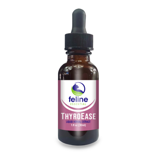 Formulated by world-renowned herbalist for hyperthyroidism in cats, this easy liquid will help balance thyroid levels and increase overall health, weight and appetite.