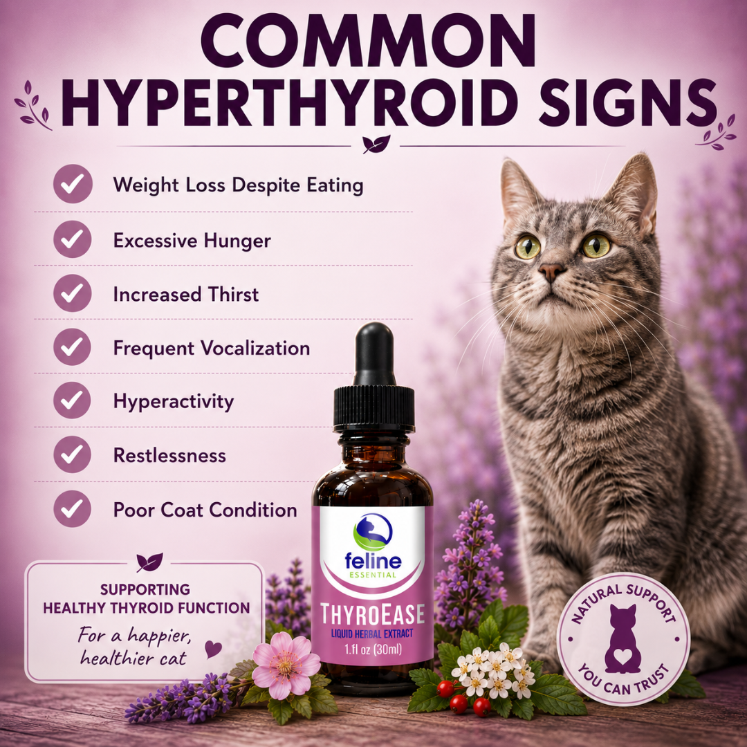 l-carnitine cats hyperthyroidism ThyroEase for Cats