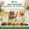 Peace Organic Herb Garden for cats featuring USDA certified organic herbs that help ease tension, encourage trust, support emotional balance, and promote harmony in multi-cat households through instinctive self-selection.